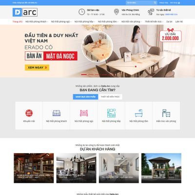 Theme wordpress flatsome nội thất 14