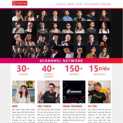 Theme wordpress channel network