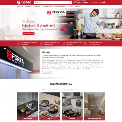 Theme wordpress bán bếp từ 03 - bếp điện - thiết bị bếp