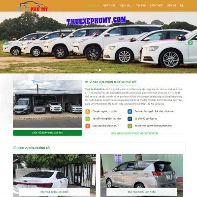 Theme wordpress thuê xe 04